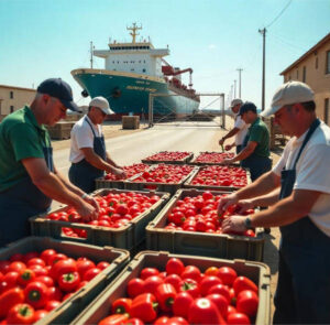 EEUU cierra sus fronteras al pimiento español