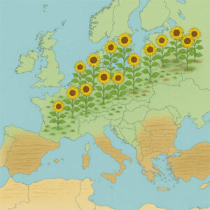 ¿Cómo están las siembras de girasol en Europa?