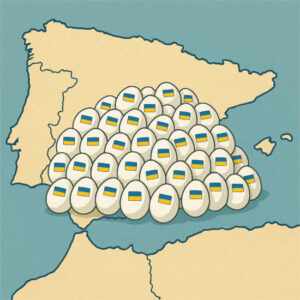 Las exportaciones de huevos de Ucrania crecen un 82 % y  España lidera las compras