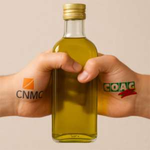 Competencia alerta de riesgos en la retirada obligatoria de aceite de oliva y COAG la acusa de favorecer a la industria