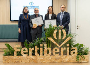 Jesús Valentín García gana el 27.º Premio Fertiberia a la Mejor Tesis Doctoral en Temas Agrícolas