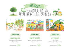 Ya se conocen los ganadores del XXIX Certamen de Pintura Rural Infantil de Fertiberia