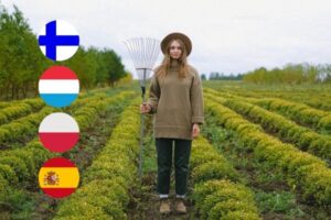 Cuatro países, una misma brecha: cómo Europa intenta —y no siempre logra— renovar a sus agricultores